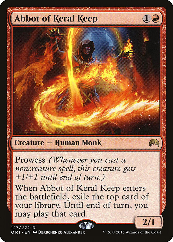 Abbot of Keral Keep [Magic Origins] Foil