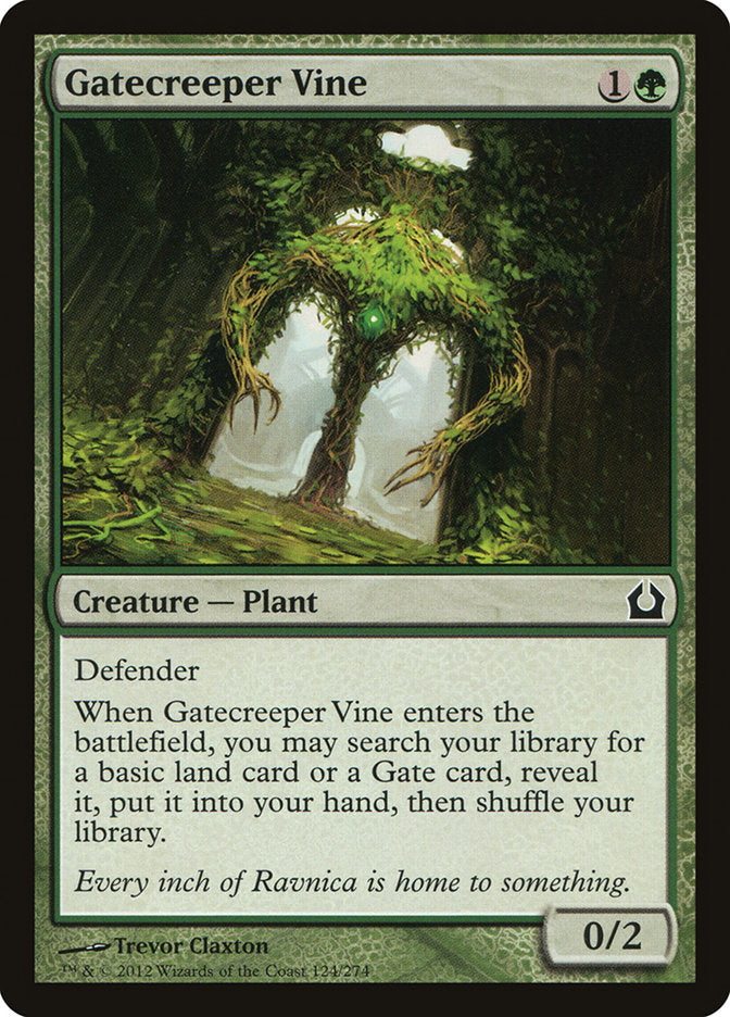 Gatecreeper Vine [Return to Ravnica] Foil