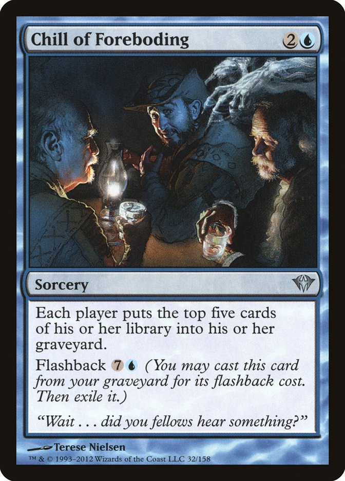 Chill of Foreboding [Dark Ascension] Foil