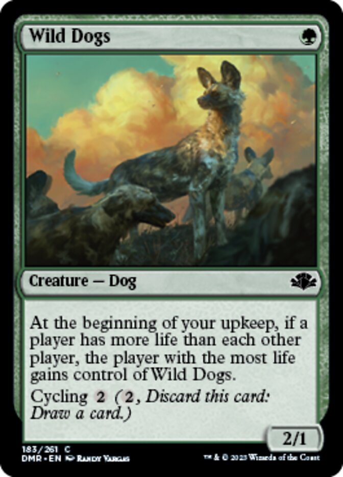 Wild Dogs [Dominaria Remastered] Foil