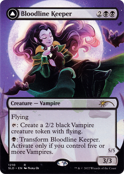 Bloodline Keeper // Lord of Lineage (Display Commander) (Borderless) [Secret Lair: From Cute to Brute] Foil