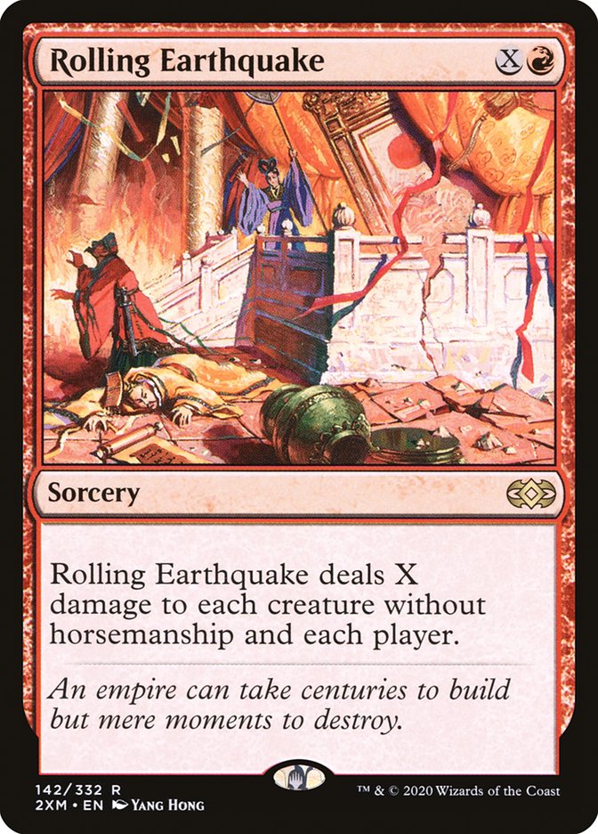 Rolling Earthquake [Double Masters] Foil