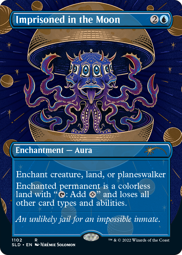 Imprisoned in the Moon (Borderless) [Secret Lair Drop Series] Foil