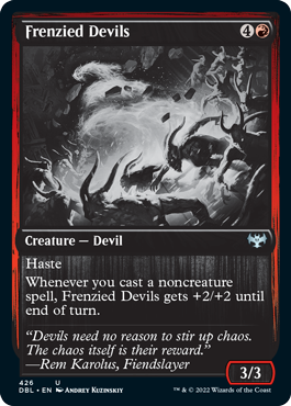 Frenzied Devils [Innistrad: Double Feature] Foil