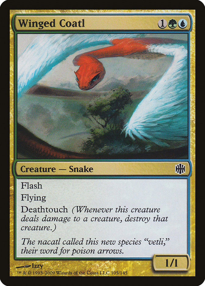 Winged Coatl [Alara Reborn] Foil