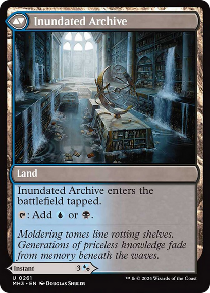 Waterlogged Teachings //Inundated Archive [Modern Horizons 3] Foil
