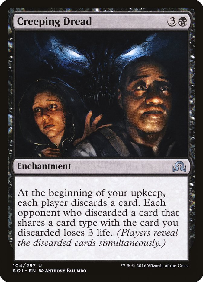 Creeping Dread [Shadows over Innistrad] Foil