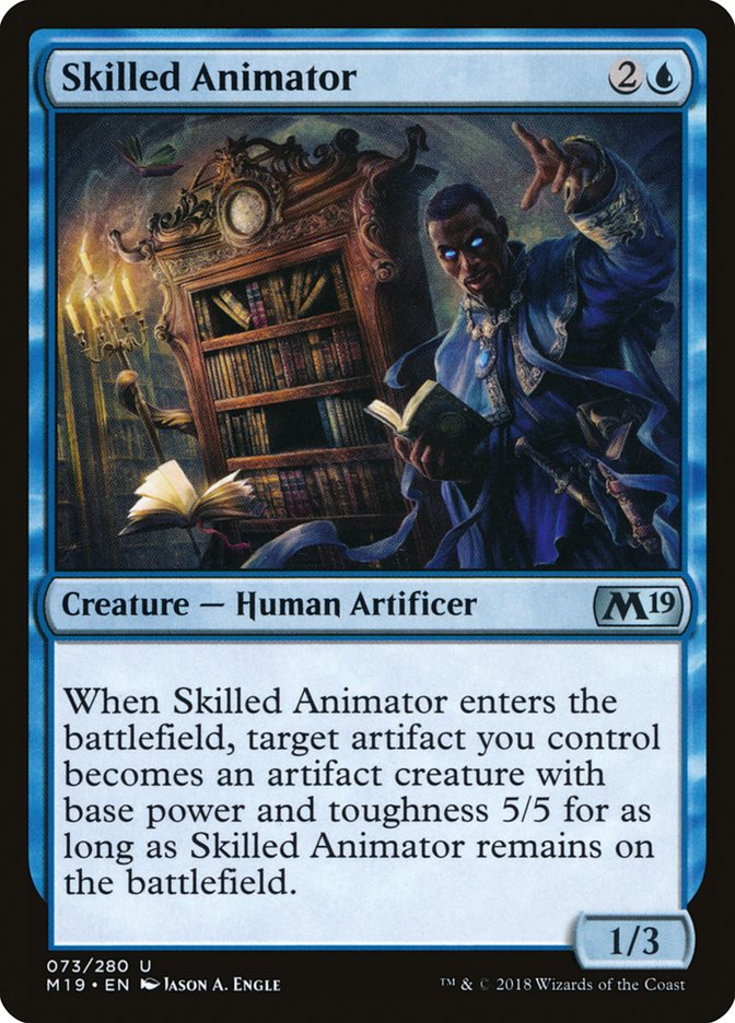Skilled Animator [Core Set 2019] Foil