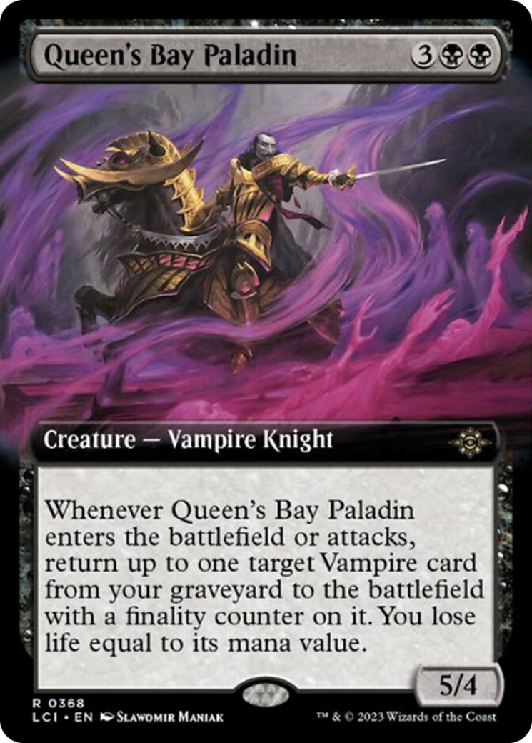 Queen's Bay Paladin (Extended Art) [The Lost Caverns of Ixalan] Foil