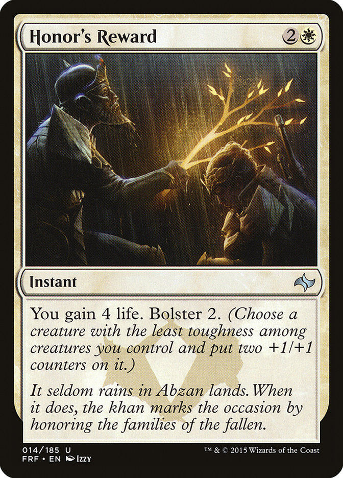 Honor's Reward [Fate Reforged] Foil
