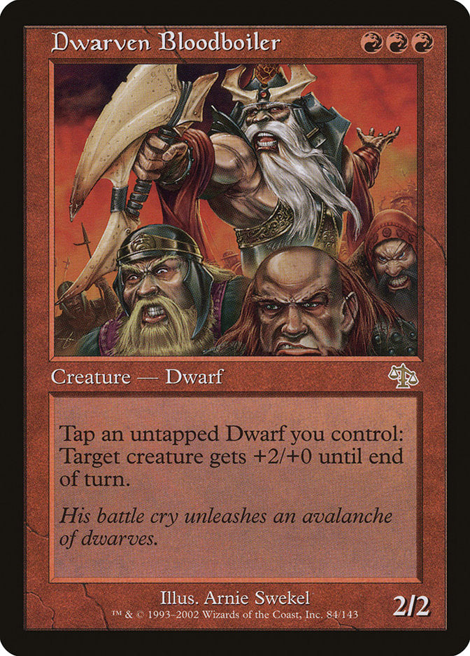 Dwarven Bloodboiler [Judgment] Foil