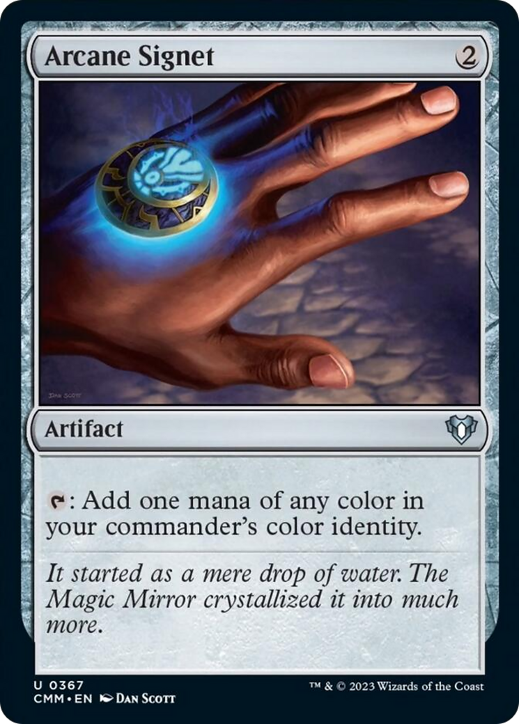 Arcane Signet [Commander Masters] Foil