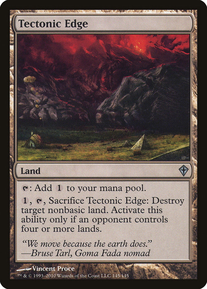 Tectonic Edge [Worldwake] Foil