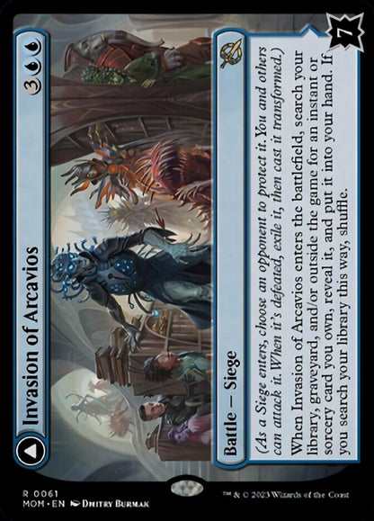 Invasion of Arcavios // Invocation of the Founders [March of the Machine] Foil