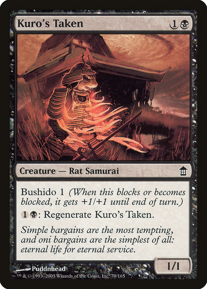 Kuro's Taken [Saviors of Kamigawa] Foil