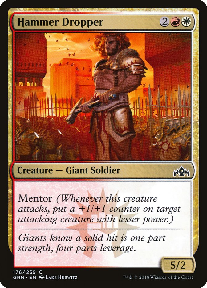 Hammer Dropper [Guilds of Ravnica] Foil