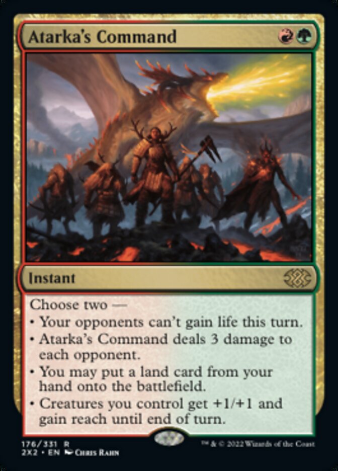 Atarka's Command [Double Masters 2022] Foil