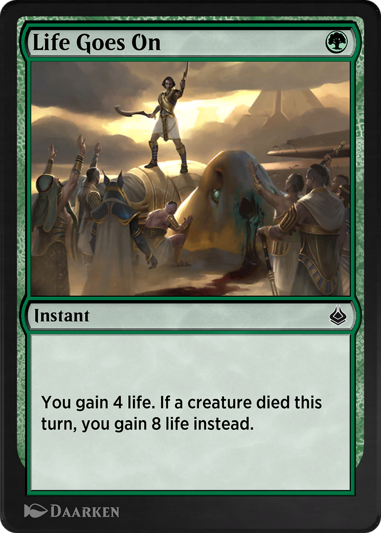 Life Goes On  [Amonkhet Remastered]