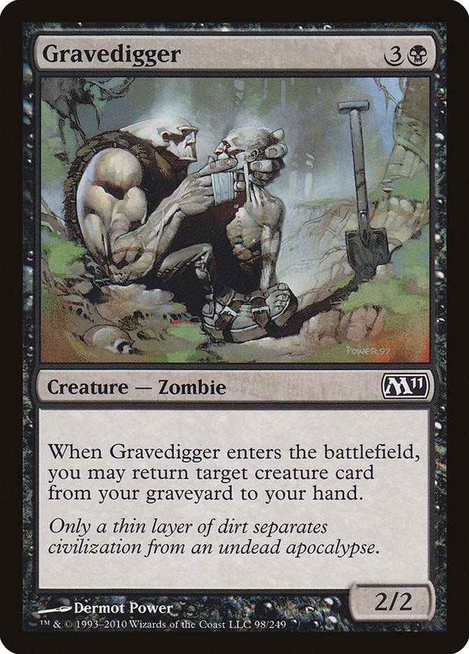Gravedigger [Magic 2011] Foil
