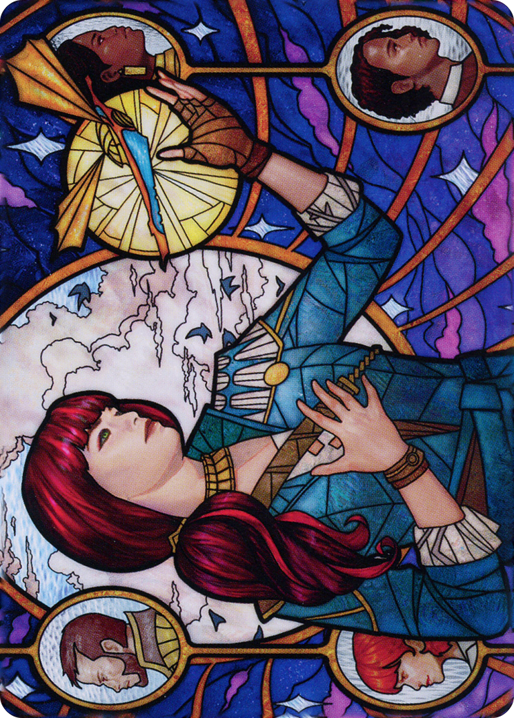 Jhoira, Ageless Innovator // Jhoira, Ageless Innovator  [Dominaria United Art Series] (Borderless)