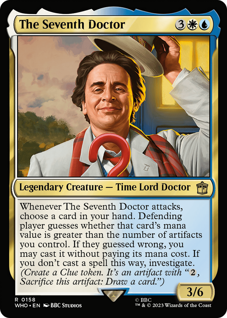 The Seventh Doctor [Doctor Who] Foil