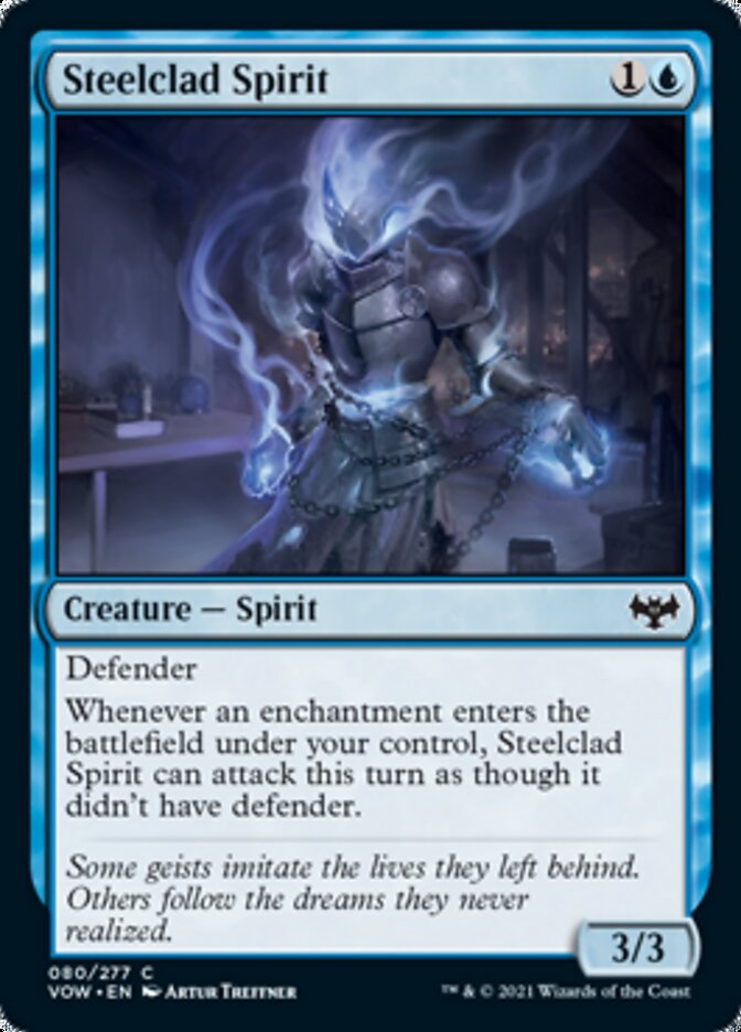 Steelclad Spirit [Innistrad: Crimson Vow] Foil