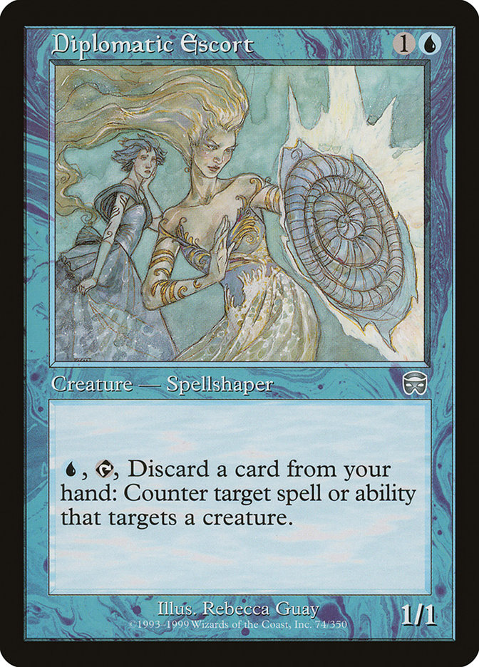 Diplomatic Escort [Mercadian Masques] Foil