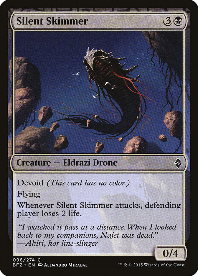 Silent Skimmer [Battle for Zendikar] Foil