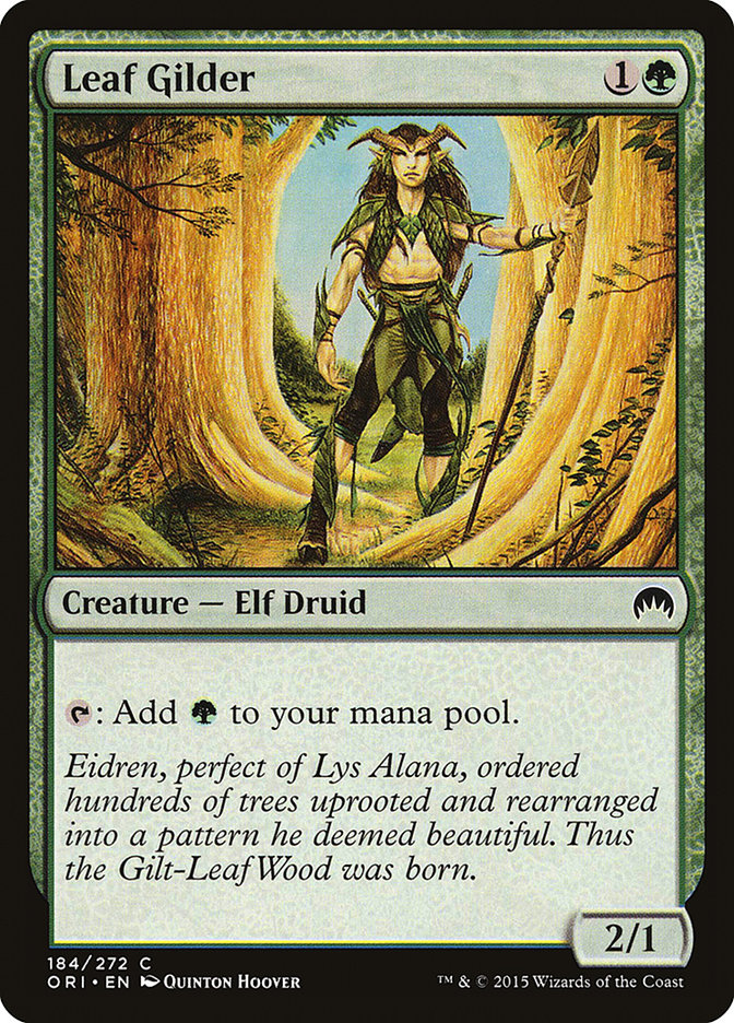 Leaf Gilder [Magic Origins] Foil
