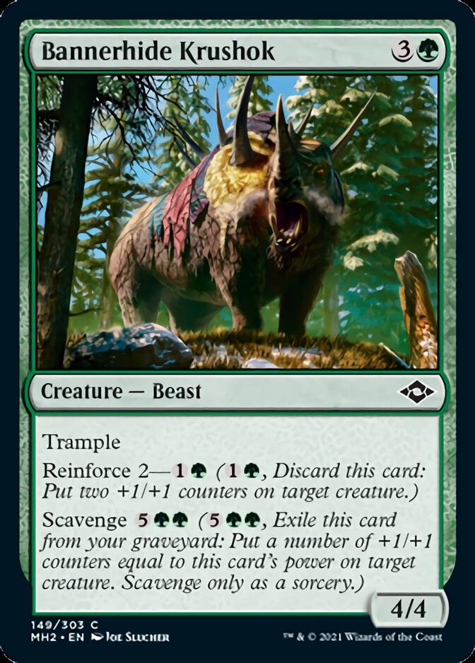 Bannerhide Krushok [Modern Horizons 2] Foil