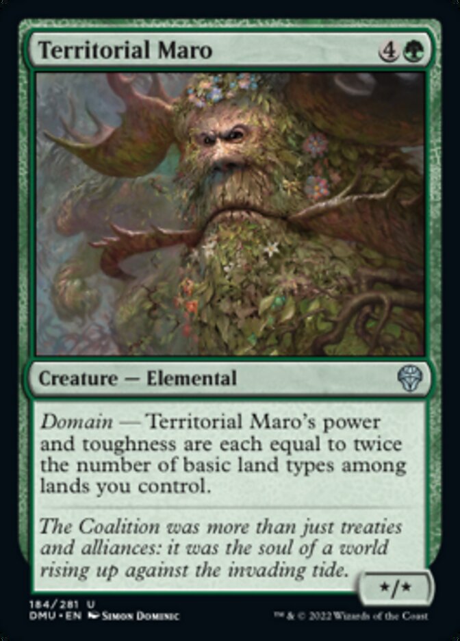 Territorial Maro [Dominaria United] Foil