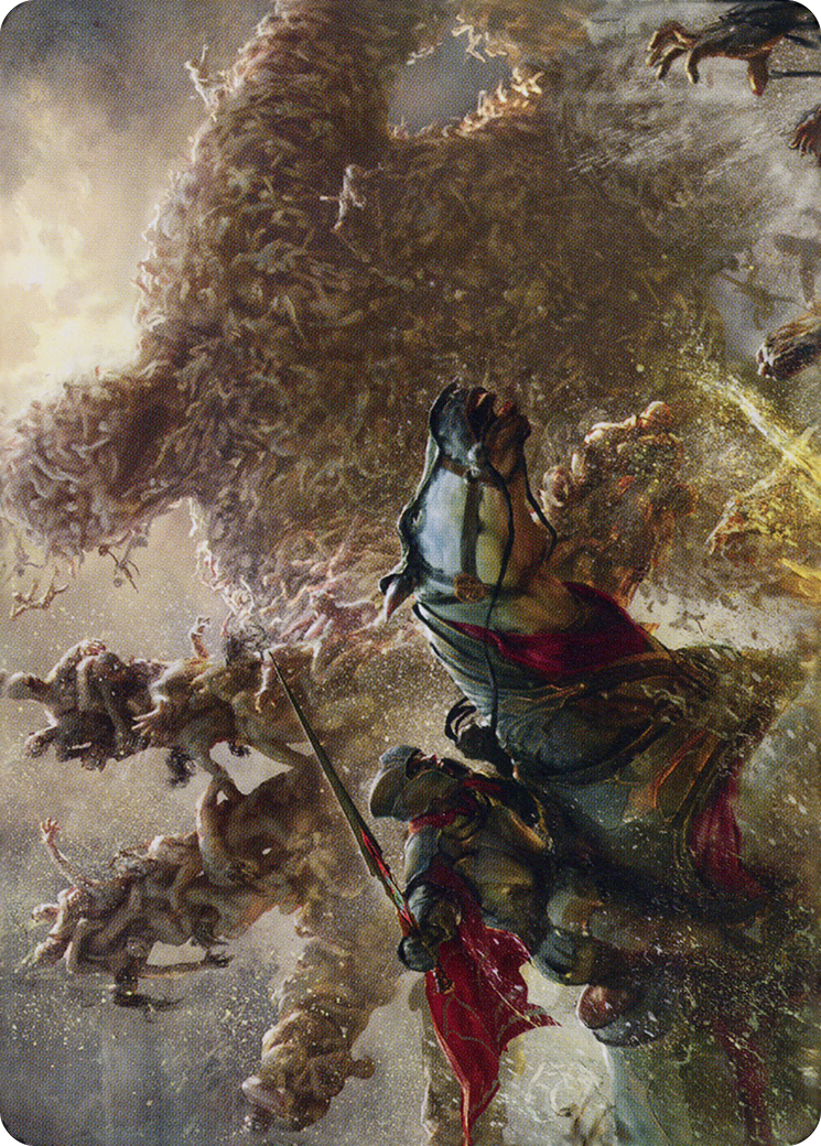 Writhing Necromass // Writhing Necromass  [Dominaria United Art Series] (Borderless)