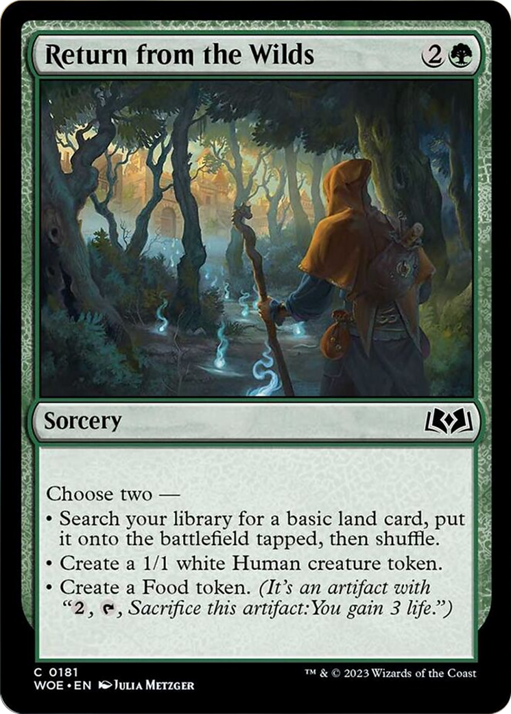 Return from the Wilds [Wilds of Eldraine] Foil