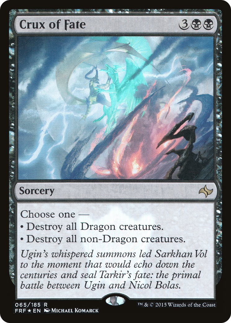 Crux of Fate  [Fate Reforged] Foil