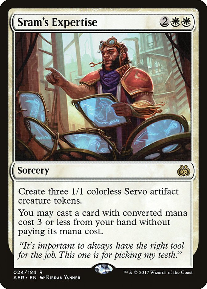 Sram's Expertise [Aether Revolt] Foil
