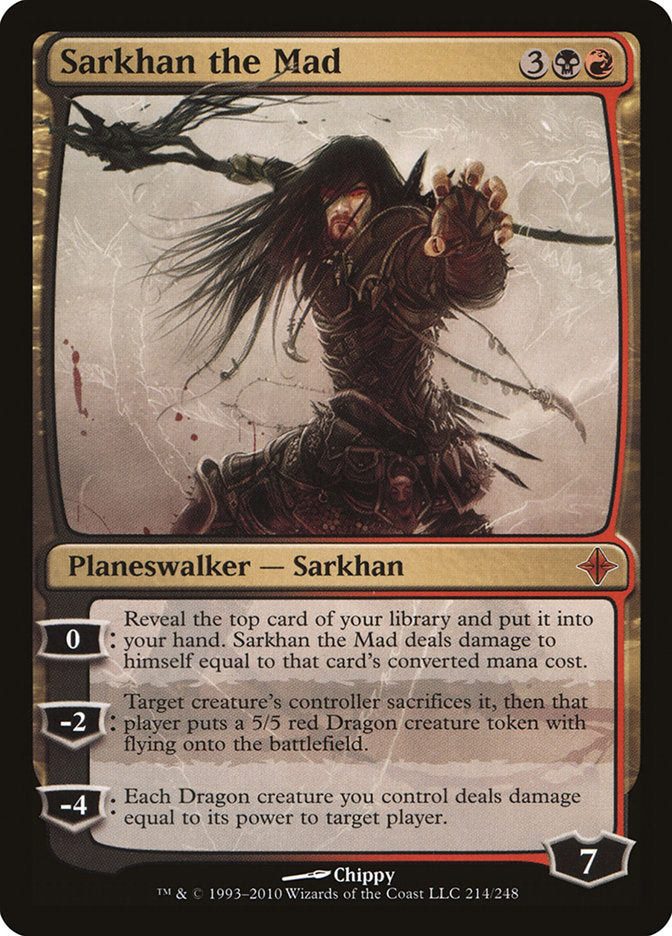 Sarkhan the Mad [Rise of the Eldrazi] Foil