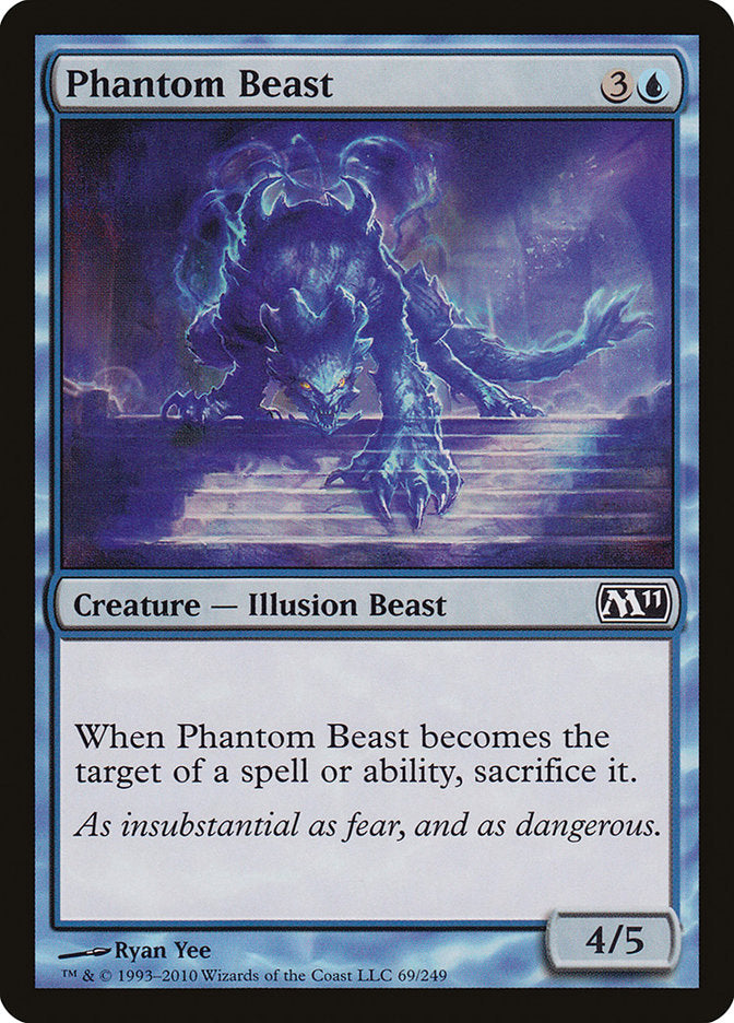 Phantom Beast [Magic 2011] Foil
