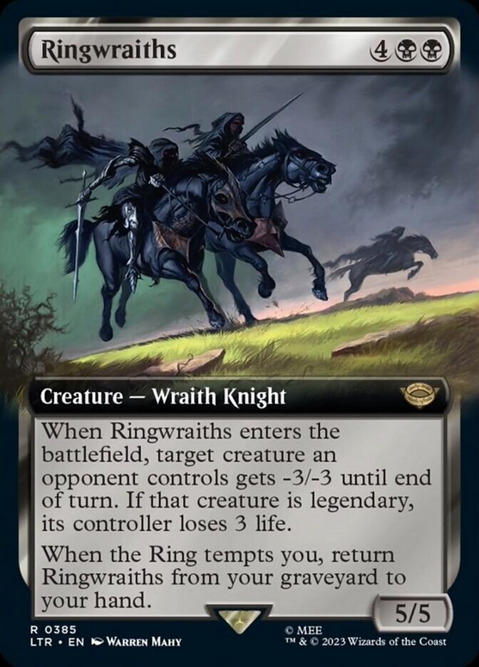Ringwraiths (Extended Art) [The Lord of the Rings: Tales of Middle-Earth] Foil