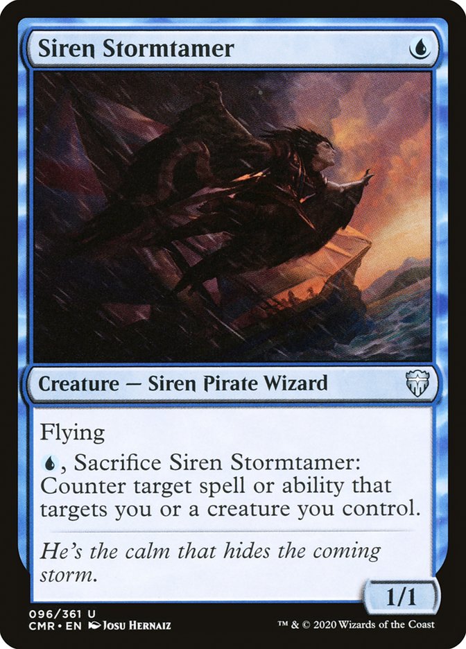 Siren Stormtamer [Commander Legends] Foil
