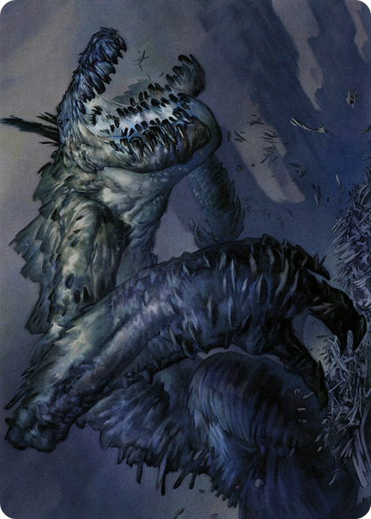 Necrogoyf // Necrogoyf  [Modern Horizons 2 Art Series] (Borderless) Foil