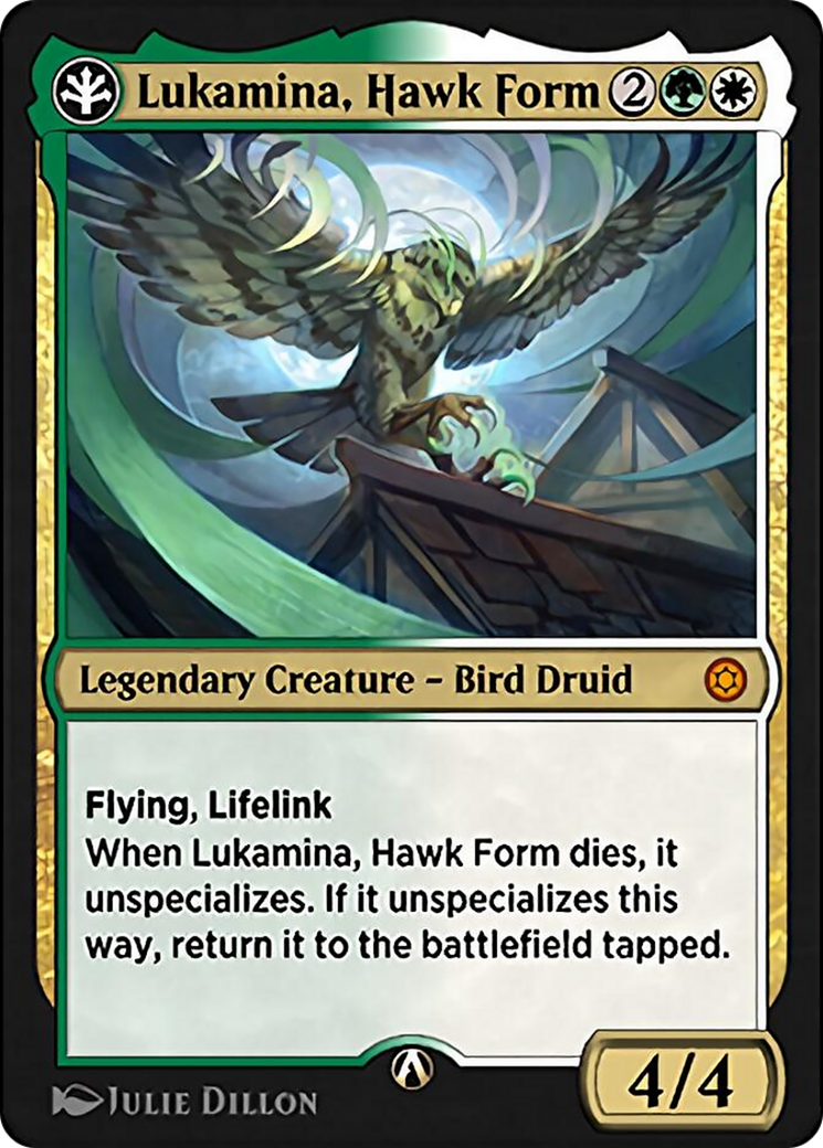 Lukamina, Hawk Form  [Alchemy Horizons: Baldur's Gate]