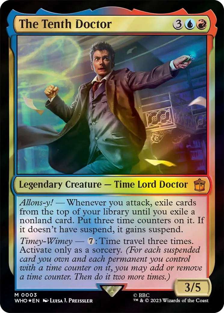 The Tenth Doctor [Doctor Who] Foil