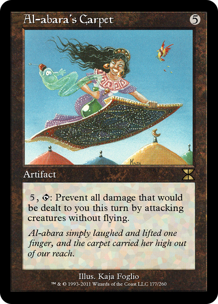 Al-abara's Carpet  [Masters Edition IV] Foil