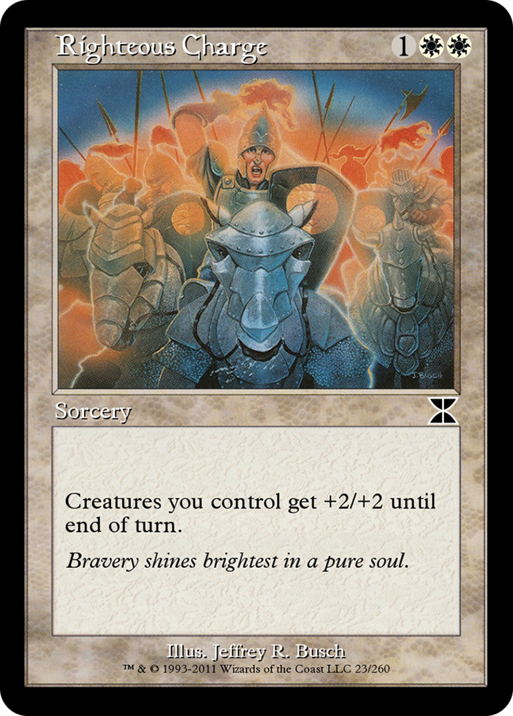Righteous Charge  [Masters Edition IV] Foil
