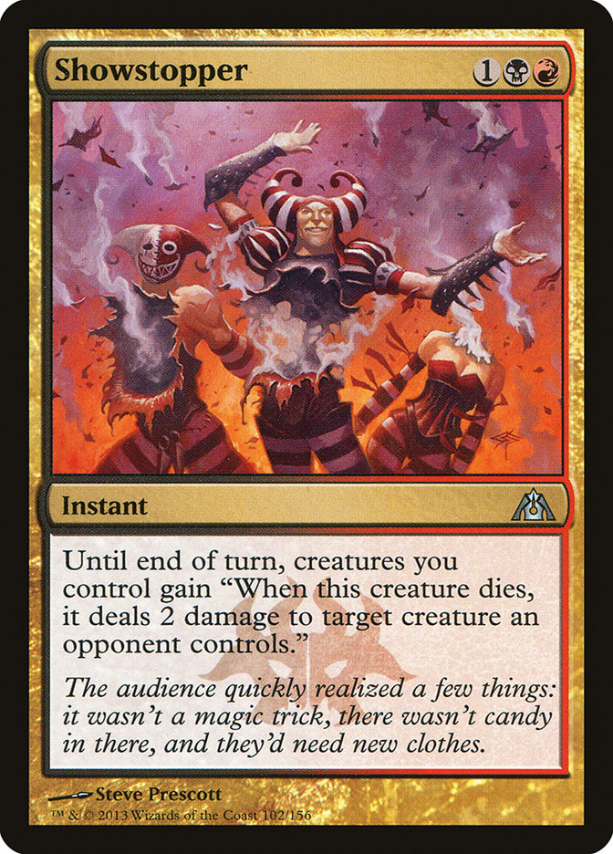 Showstopper [Dragon's Maze] Foil