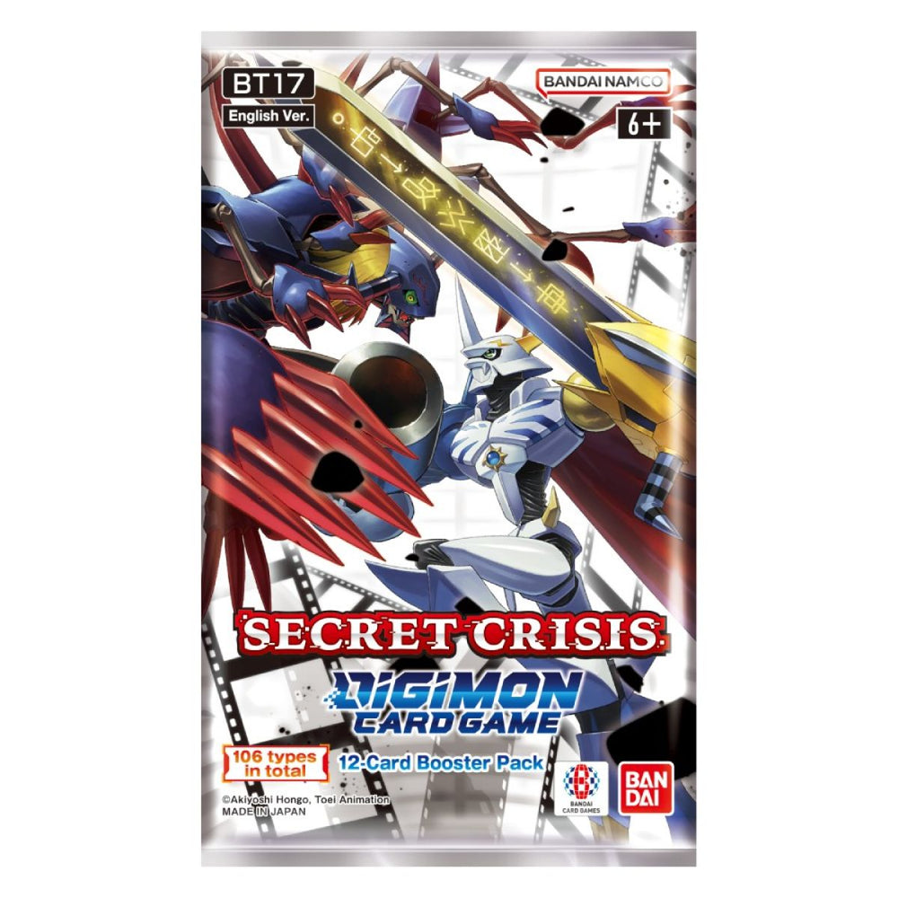 Digimon Card Game: Booster Pack – Secret Crisis [BT17]