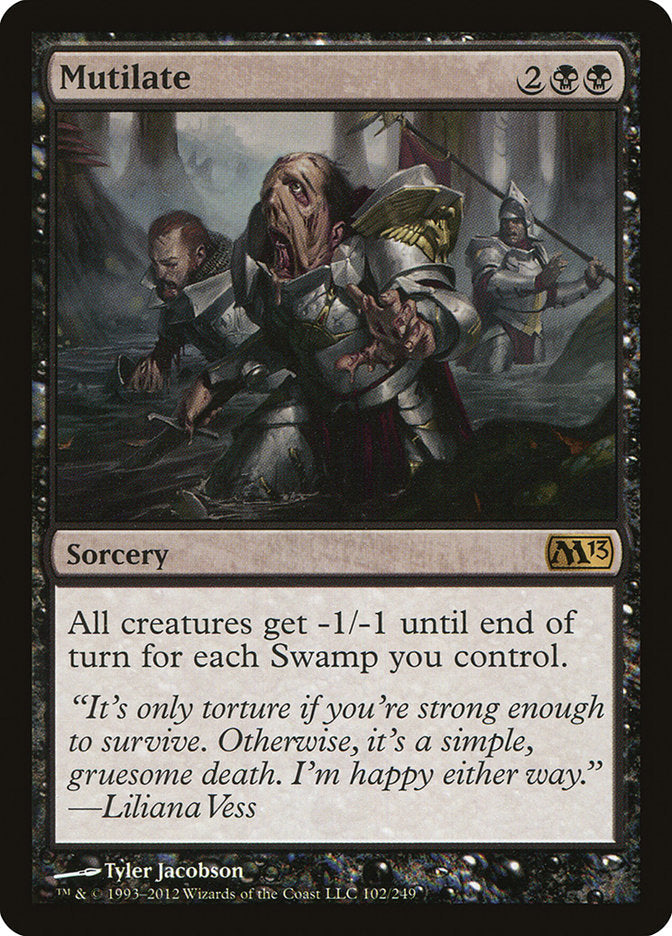 Mutilate [Magic 2013] Foil