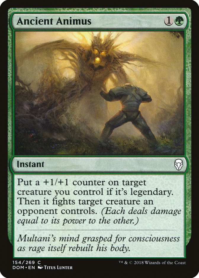 Ancient Animus [Dominaria] Foil