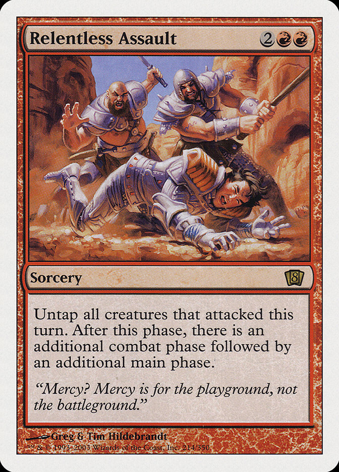 Relentless Assault [Eighth Edition] Foil