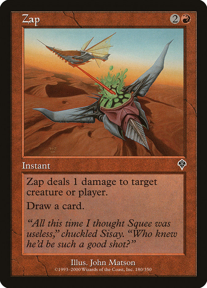 Zap [Invasion] Foil